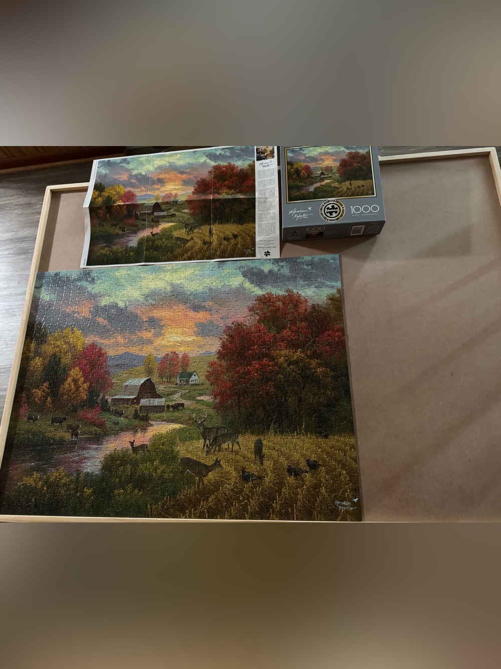 Abraham Hunter 1000 Piece Puzzle